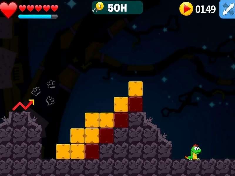 Example of a player-created community challenge level Community Challenge Level